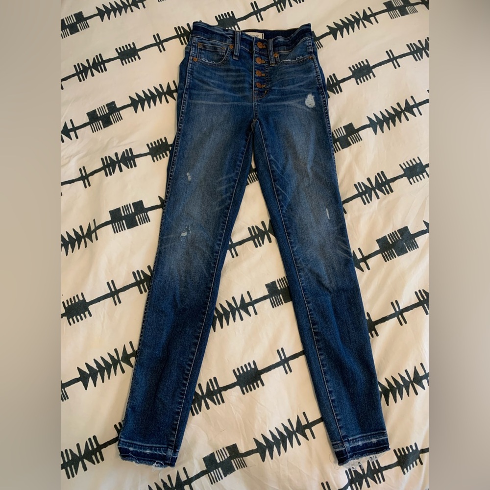 Madewell 10” High-Rise Skinny jeans size 23